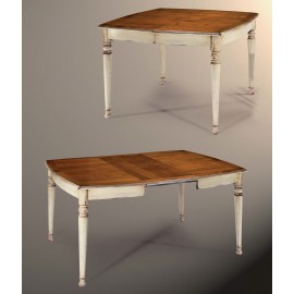 Table LAURA 120x120 (+50) cm
