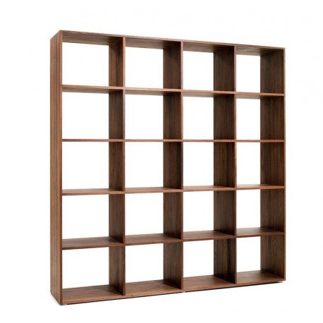 Bibliothèque sur mesure chêne ou noyer
