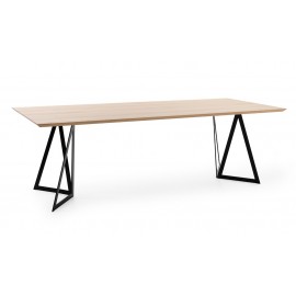 Table GRAPHIC chêne 180x90cm