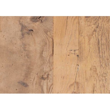 Récupération ancien plancher de grange mixte pin, orme et frêne