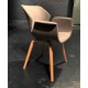 TOAL Fauteuil TOOON LUX pieds WOOD