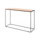 RUBIC console fer & chêne A7013