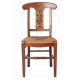 Chaise enfant paillée