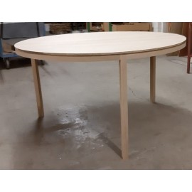 Table FLYNT ronde 120cm. Chêne