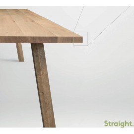 Composez votre table rectangulaire STRAIGHT droit