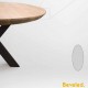 Table ovale BEVELED chêne