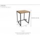 Pied central Table BISTROT
