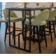 Pied central Table BISTROT