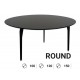 Table TOOON Ronde Ciment / Fenix