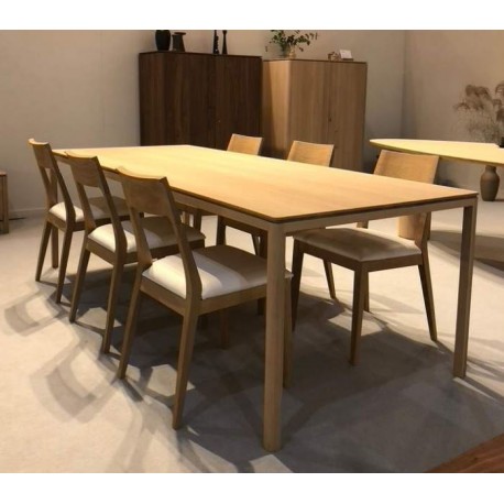 Table à manger TESSIO Chêne .180 x 90cm