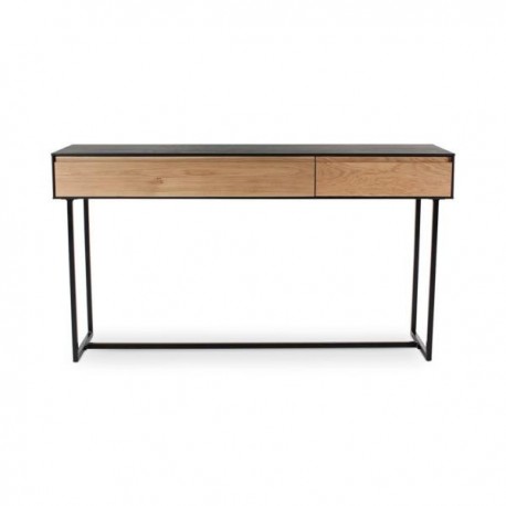 ALEXI Console tiroirs 140x Ht 76x36cm